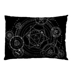 Formal Magic Circle Pillow Case by Nexatart