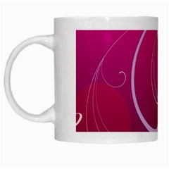 Love Flowers White Mugs by Nexatart