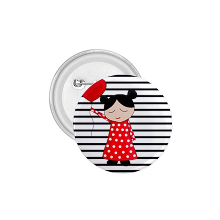 Valentines day girl 2 1.75  Buttons