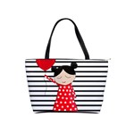 Valentines day girl 2 Shoulder Handbags Front