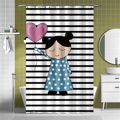 Valentines Day Design Shower Curtain 48  X 72  (small)  by Valentinaart