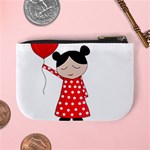 Girl in love Mini Coin Purses Back