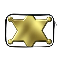 Sheriff Badge Clip Art Apple Macbook Pro 17  Zipper Case