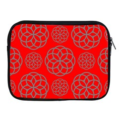 Geometric Circles Seamless Pattern Apple Ipad 2/3/4 Zipper Cases by Nexatart