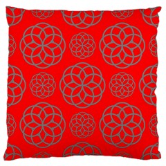 Geometric Circles Seamless Pattern Standard Flano Cushion Case (one Side) by Nexatart