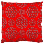 Geometric Circles Seamless Pattern Standard Flano Cushion Case (One Side) Front