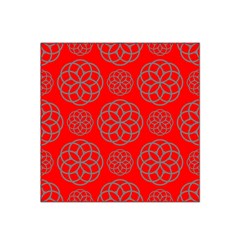 Geometric Circles Seamless Pattern Satin Bandana Scarf by Nexatart