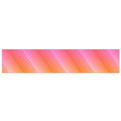 Pattern Background Pink Orange Flano Scarf (small)