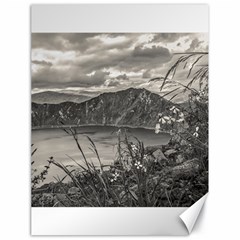 Quilotoa Lake Latacunga Ecuador Canvas 18  X 24   by dflcprints