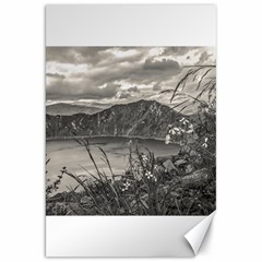 Quilotoa Lake Latacunga Ecuador Canvas 20  X 30   by dflcprints