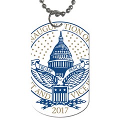 Presidential Inauguration Usa Republican President Trump Pence 2017 Logo Dog Tag (one Side)