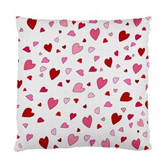 Valentine s Day Hearts Standard Cushion Case (two Sides) by Valentinaart