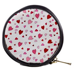 Valentine s Day Hearts Mini Makeup Bags by Valentinaart