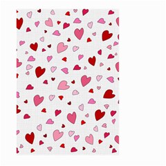 Valentine s Day Hearts Large Garden Flag (two Sides) by Valentinaart