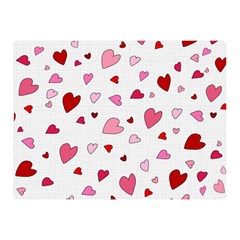 Valentine s Day Hearts Double Sided Flano Blanket (mini)  by Valentinaart