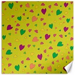 Colorful hearts Canvas 20  x 20   19 x19.27  Canvas - 1