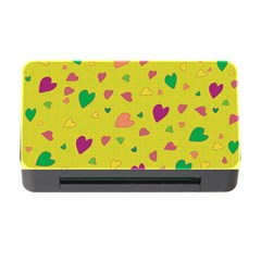 Colorful Hearts Memory Card Reader With Cf by Valentinaart