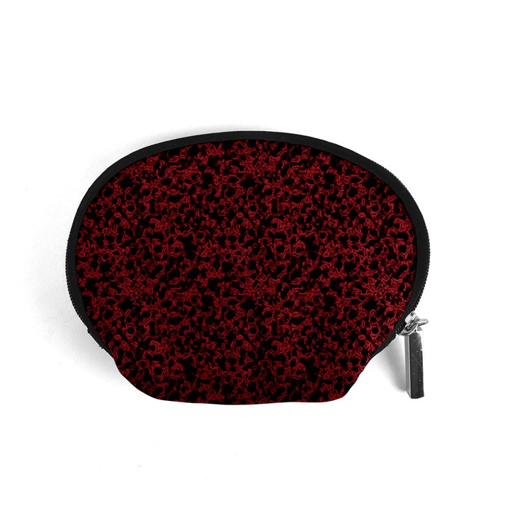 Red coral pattern Accessory Pouches (Small) 