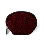 Red coral pattern Accessory Pouches (Small)  Back