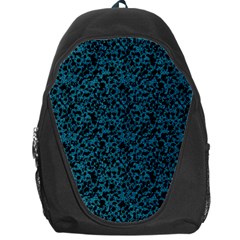 Blue Coral Pattern Backpack Bag by Valentinaart