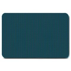 Blue Texture Large Doormat 