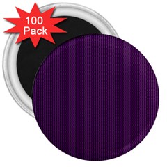 Purple Texture 3  Magnets (100 Pack)