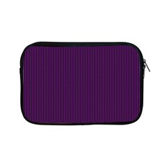 Purple Texture Apple Ipad Mini Zipper Cases by Valentinaart