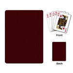 Red texture Playing Card Back