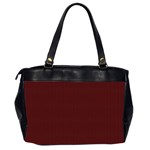 Red texture Office Handbags (2 Sides)  Back