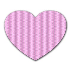 Pink Texture Heart Mousepads by Valentinaart