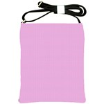 Pink texture Shoulder Sling Bags Front