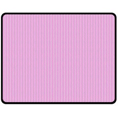 Pink Texture Fleece Blanket (medium)  by Valentinaart