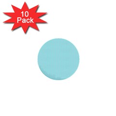 Light Blue Texture 1  Mini Buttons (10 Pack)  by Valentinaart