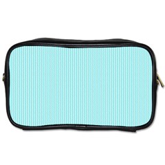 Light Blue Texture Toiletries Bags 2-side by Valentinaart