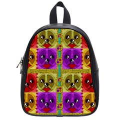 Peace Dogs School Bags (small)  by pepitasart