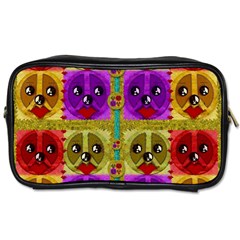 Peace Dogs Toiletries Bags by pepitasart