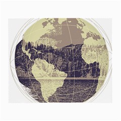 River Globe Small Glasses Cloth by MTNDesignco