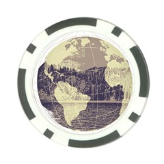 River Globe Poker Chip Card Guard (10 Pack) by MTNDesignco