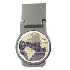 River Globe Money Clips (round)  by MTNDesignco