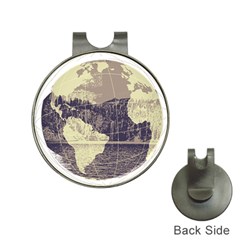 River Globe Hat Clips With Golf Markers by MTNDesignco