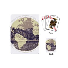 River Globe Playing Cards (mini)  by MTNDesignco