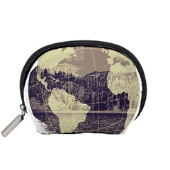 River Globe Accessory Pouches (small)  by MTNDesignco