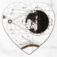 Planetary Equations Jigsaw Puzzle (heart) by MTNDesignco