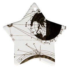 Planetary Equations Star Ornament (two Sides) by MTNDesignco