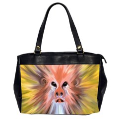 Monster Ghost Horror Face Office Handbags (2 Sides)  by Nexatart