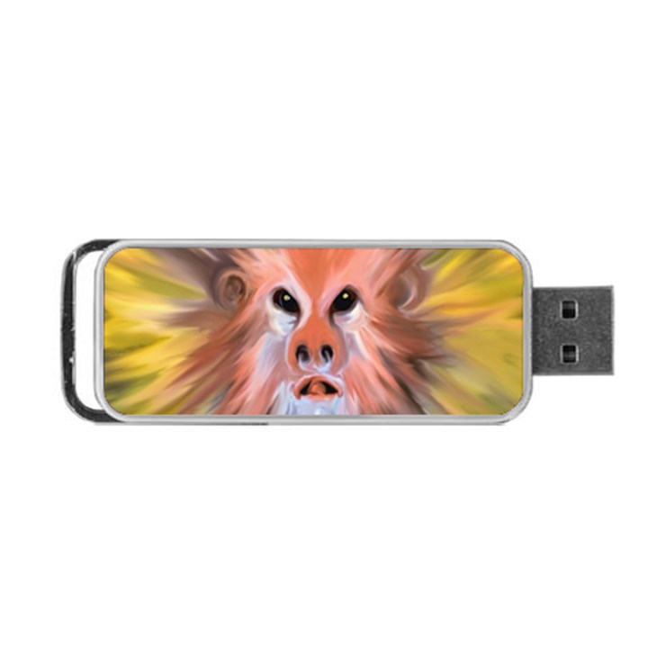 Monster Ghost Horror Face Portable USB Flash (One Side)