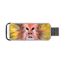 Monster Ghost Horror Face Portable Usb Flash (two Sides) by Nexatart