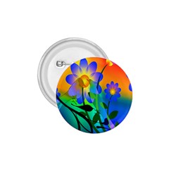 Abstract Flowers Bird Artwork 1 75  Buttons