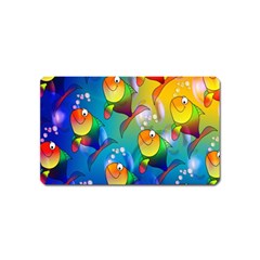 Fish Pattern Magnet (name Card)