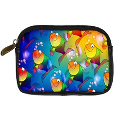 Fish Pattern Digital Camera Cases by Nexatart